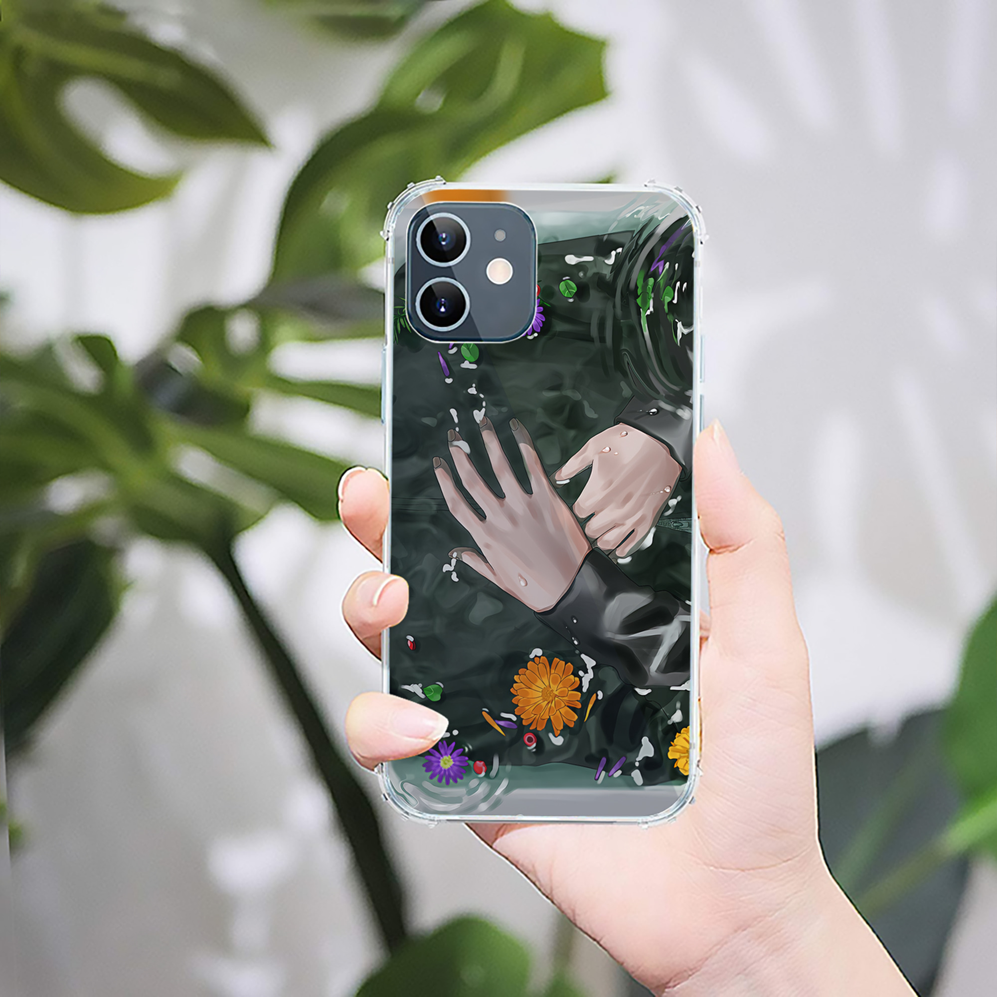 （画像用） SPY×FAMILY间谍家家酒 【iPhone 12シリーズ対応】透明スマホケース（クリアソフトケース）